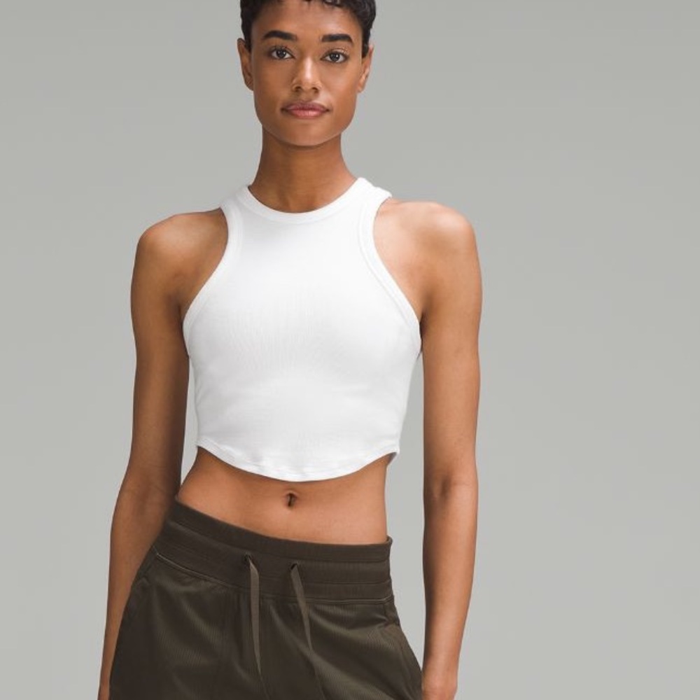 New Lululemon cropped tank top